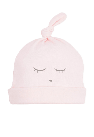 Livly Mössa - Sleeping Cutie Mössor Unisex Rosa 68