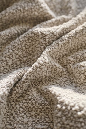 Jotex - Stoffprøve Lys beige - MOLLY - Kjøp Stoffprøver - Gardiner hos Jotex