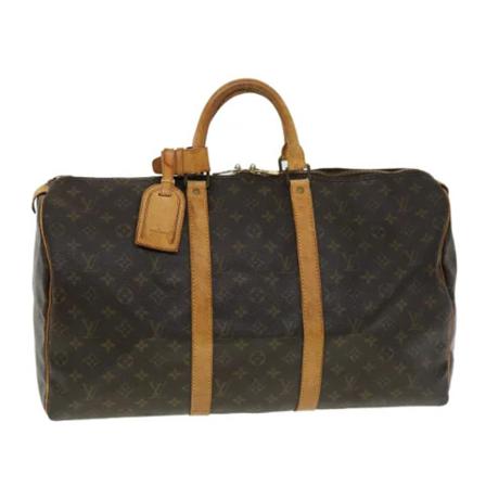 Louis Vuitton Vintage, Pre-owned Canvas travel-bags Bruin, unisex, Maat:ONE Size