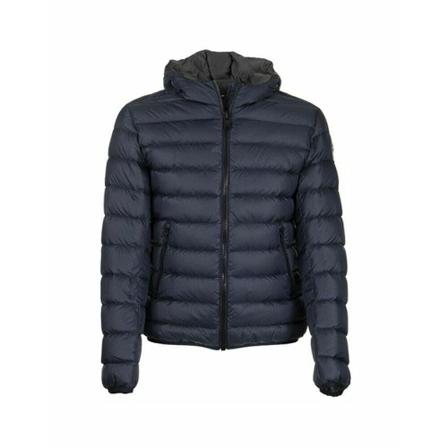Colmar, Niebieski Sporty Hooded Down Jacket Niebieski, Mężczyzna, Rozmiar: 2XL