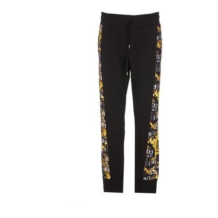 Versace Jeans Couture, Sweatpants Zwart, Heren, Maat:M