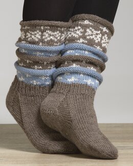 Strikkeoppskrift Strømper - Viking of Norway