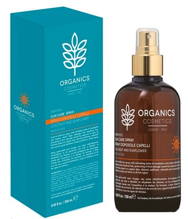 Organics Cosmetics Spray Doposole Capelli 250ml