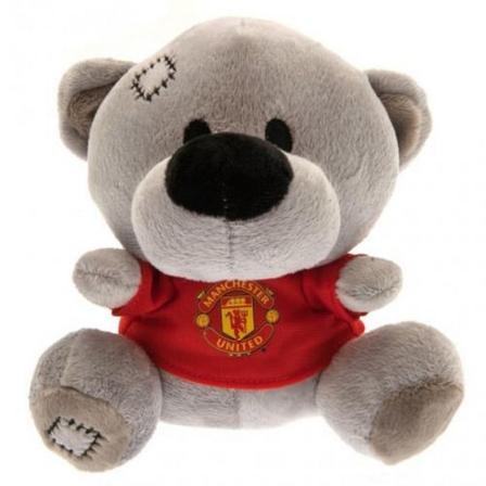 Manchester United FC Timmy Bear plysjdyr En størrelse Grå/Rød Grå/Rød Grey/Red One Size