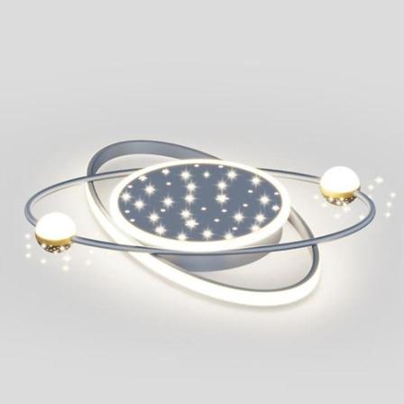 LED-himmennettävä kattolamppu lastenhuoneeseen, tähtitaivaslamppu