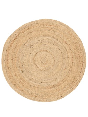 Indoor/Outdoor Rug Small Pella - Beige Ø 100 Rustic Style