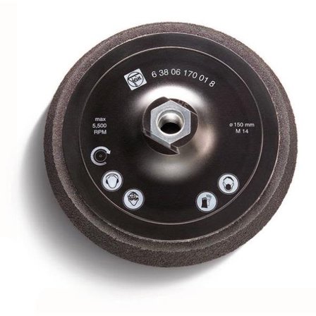 Fein 63806179015 Støttetallerken Ø 80 mm, Maskintilbehør & forbruk