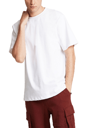 Lindbergh Oversize Tee Överdelar Herr Vit S