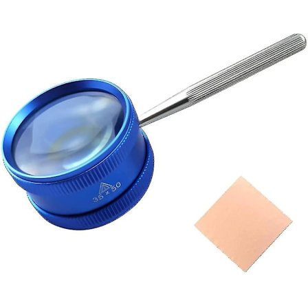 35x Käsikäyttöinen Luppi, Ammattimainen Irrotettava Taskuluppi