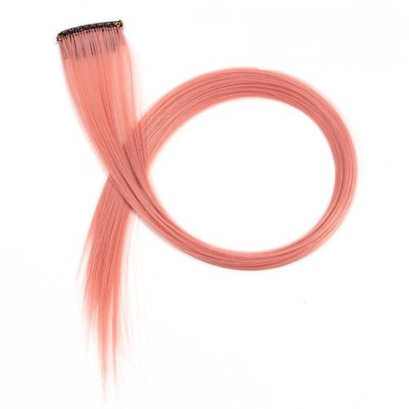 2 st Clip On Peruk Hår Extensions