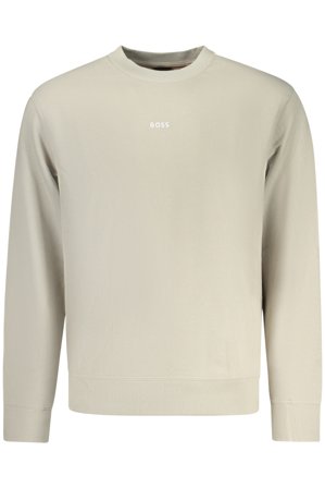 Boss Felpa Senza Zip Uomo Beige