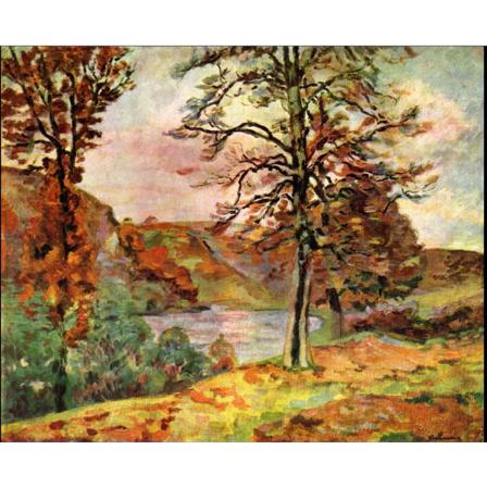 Landscape, 1870, Armand Guillaumin Brun