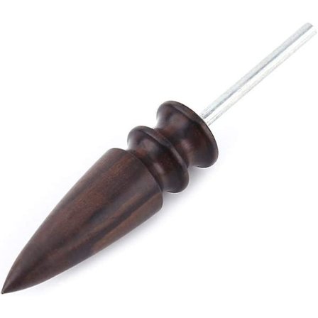 Lærverktøy Skrape Spiss Spiss Lærkant Slicker Polert Drill Lærhåndverk Utskåringsverktøy