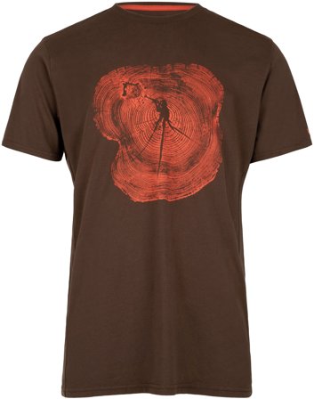 Härkila Bullseye Wood T-shirt Slate Brown