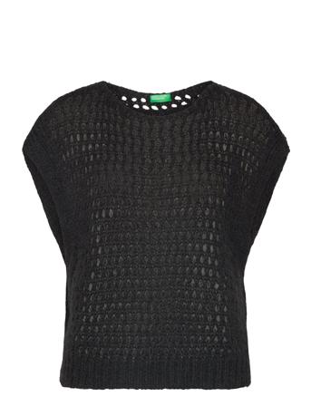 Sleeveless Sweater Black United Colors Of Benetton