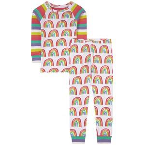 Hatley White Pretty Rainbows Pyjamas 8 Years - Nightwear - 8 years - White