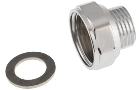 Mora 640000.AE Övergångsnippel G20xG14, Installation