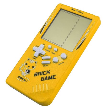 Håndholdt Brick Spillekonsol med 23 Indbyggede Puslespil, 3,5" LCD Retro Bærbar Mini-afspiller