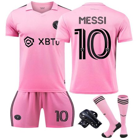 Miami tröja hem nummer 10 Major League Soccer uniform set barn vuxen tröja
