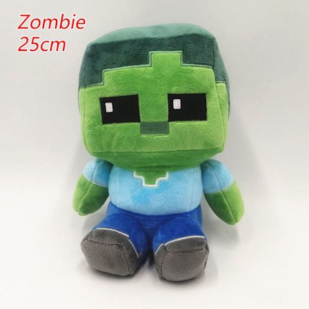 Minecraft Zombie Action Figur 25cm Kompatibel med Minecraft[JUN]