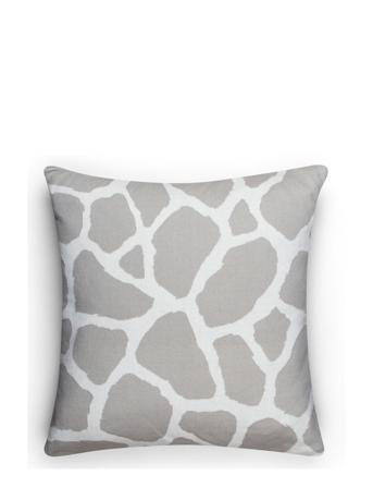 Pude Giraf Home Textiles Cushions & Blankets Cushion Covers Grå WILMA & LOUISE