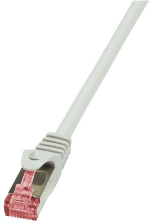 LogiLink - Patchcord Cat.6 S/FTP PIMF PrimeLine grey 1,00m