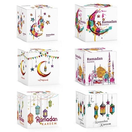 6 stk EID Mubarak Gaveesker Godteriposer STYLE 1 STYLE 1