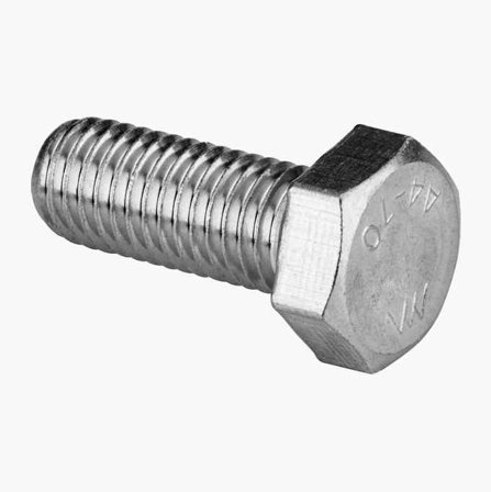 Sexkantsskruv M12 x 30 mm A4 5 st.