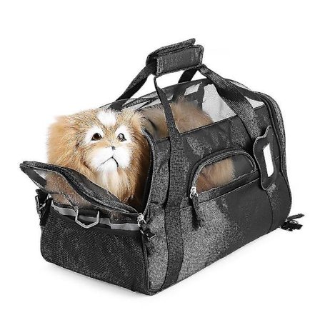 600D Vedenkestävä Koiran ja Kissan Kuljetuslaukku Autoon