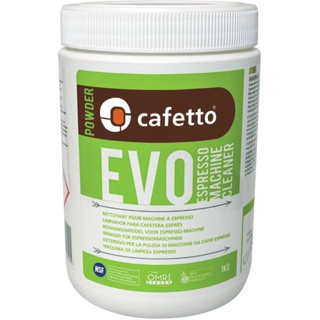 Cafetto Puhdistusjauhe EVO-espressokoneelle, 1 kg
