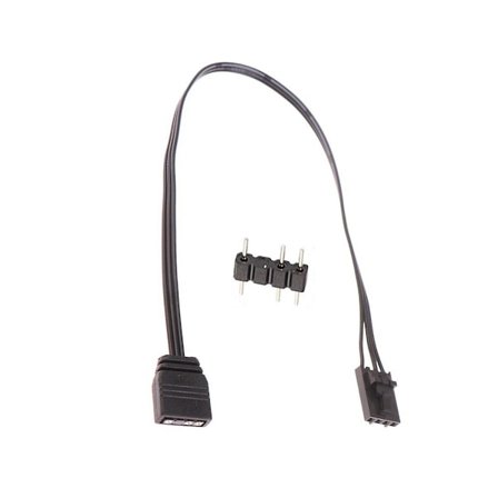 4-pin Rgb -standardi ARGB 3-pin 5v sovitinliitin Rgb-kaapeli 25cm