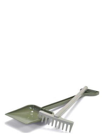 Dantoy | Green Bean Shovel 50 Cm/Rake 42 Cm | 5X 50X 13.5CM
