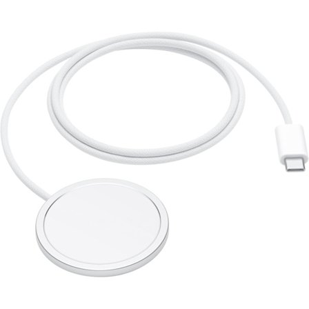 Kompatibel med Apple MagSafe-lader (1 m) - Trådløs lader med rask lademulighet, kompatibel med iPhone