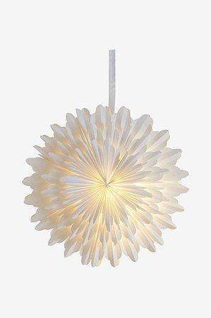 Jotex - Sne 50 Cm Hvid - Paperstar - Køb Julestjerner hos Jotex