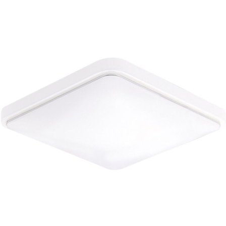 Firkantet loftslampe L-ED AC220-V hvid til køkken, balkon, veranda, moderne panellampe