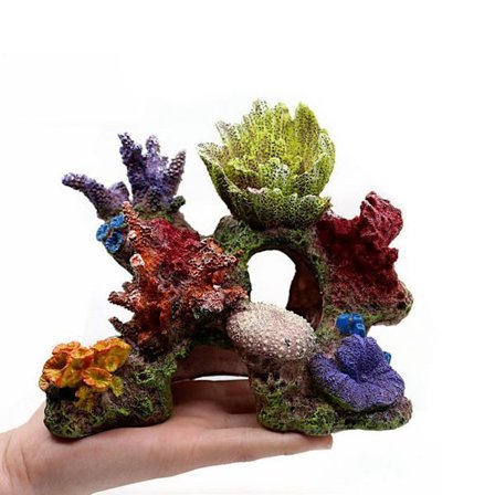 Retro Coral Rockery Crafts Resin Coral Aquarium Ornaments Artificial Coral Decoration