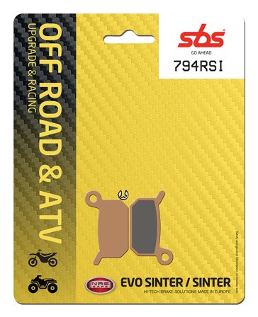 SBS EVO Sinter Front Brake Pads - KTM 50 SX Mini 2019-2023