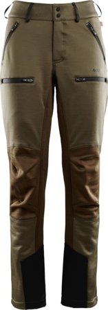 Aclima Women's WoolShell Pants Women hiking trousers Brown XS