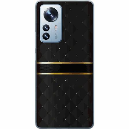 Xiaomi 12 Pro Mjukt Skal - Golden Stripes