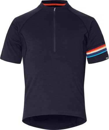 Elevenate Men's Force Merino Jersey Men Short sleeved fitness sweater Blue S