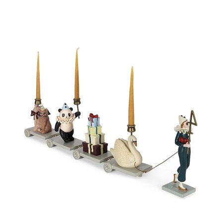 Konges Sløjd Birthday Train Clown Coeur Multi, Børn & Forældre, Legetøj, Øvrig