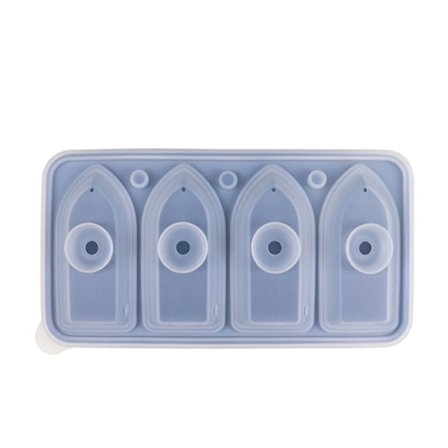 Kreative isformer med skipstema, fleksible isbitformer med lokk, funksjonelle isformer for å kjøle ned drikke på fester