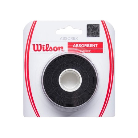 Wilson ABSORBX Dry Overgrip 3-pack Black