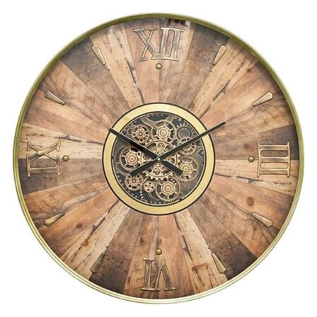 Keane ur med mekanisme i diameter 80 cm metal
