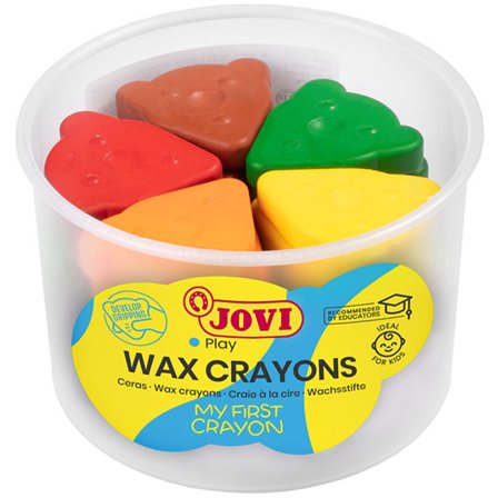 JOVI Björnformade vaxkritor 30-pack (2 år+)