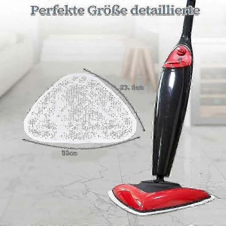 Vileda Steam Mop 6-pakning erstatningsputer for dyp rengjøring