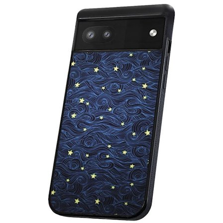 Google Pixel 6A - Deksel/Mobildeksel Stjernemønster