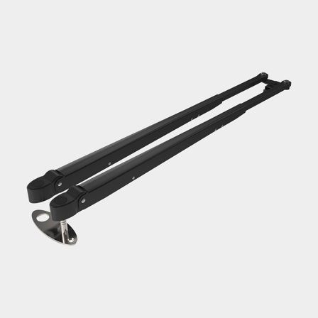 Pantograph Arm / wiper arm boat Roca Pantograph Arm, for W25 / W38, black coated, 470 - 750 mm (18" - 30'')