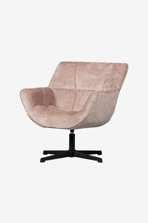 WOOOD - Snurrfåtölj Wibo - Brun - Fåtöljer - Från Homeroom