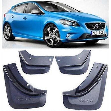 Ægte Komplet Sæt Stænkskærme Mud Flaps Fender TIL 2014-2024 Volvo V40 R-Design